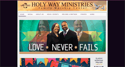 Desktop Screenshot of holywayoflife.org